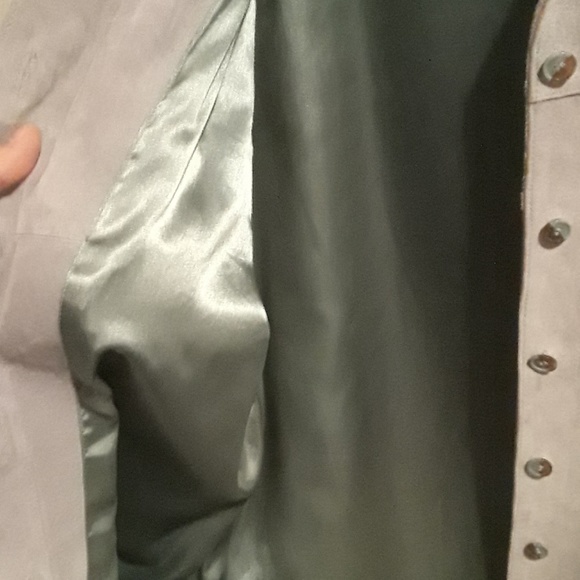 100% genuine leather grey jacket - Picture 4 of 7